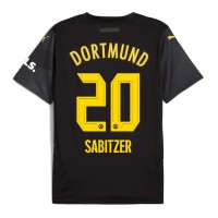 Borussia Dortmund Marcel Sabitzer #20 Fußballbekleidung Auswärtstrikot 2024-25 Kurzarm